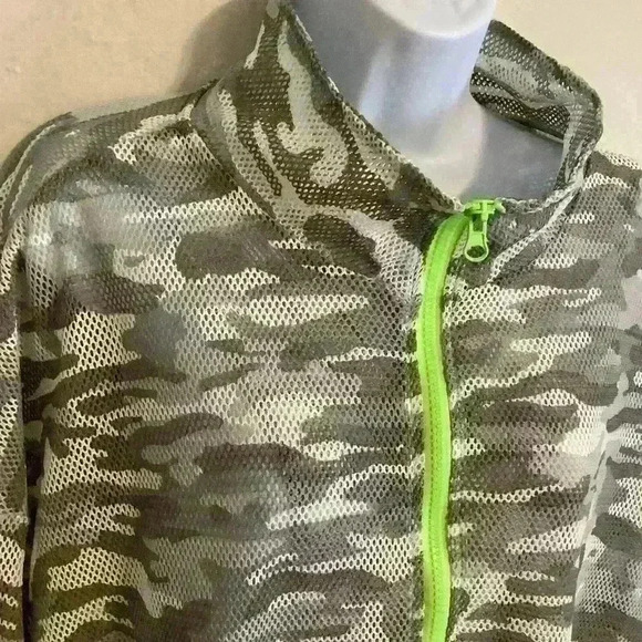 Love and Joy Mesh Bathing Suit Cover Jacket Size 1x - Picture 2 of 6